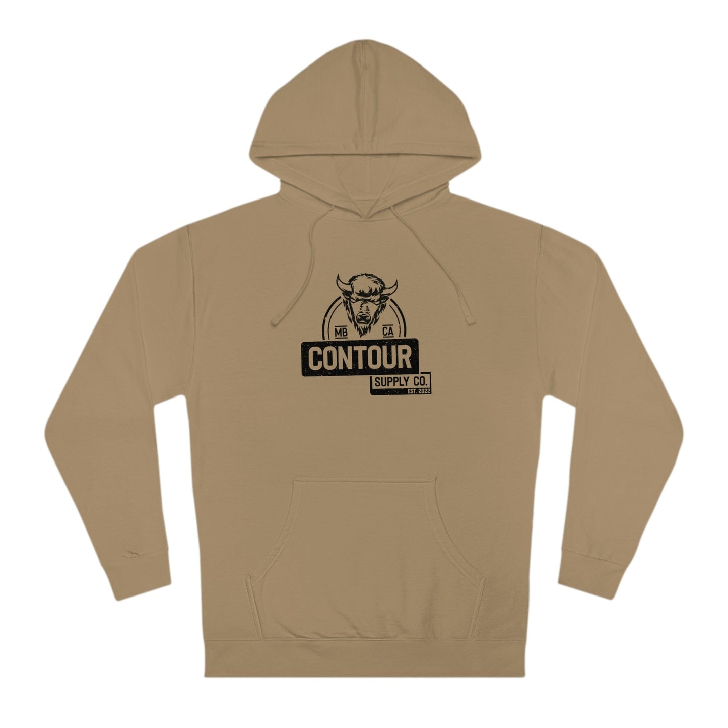 Hoodie Sandstone / XS No Bull - Midweight Hoodie - Crest