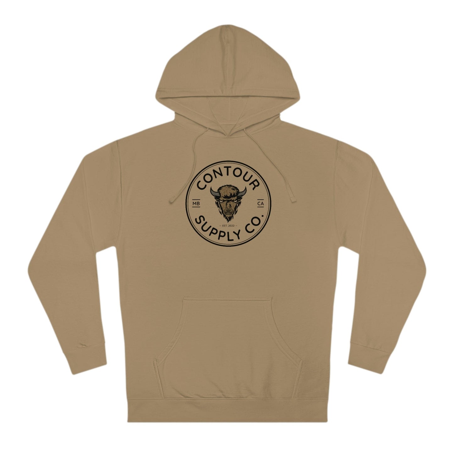 Hoodie Sandstone / XS Prairie Giants - Midweight Hoodie - Crest
