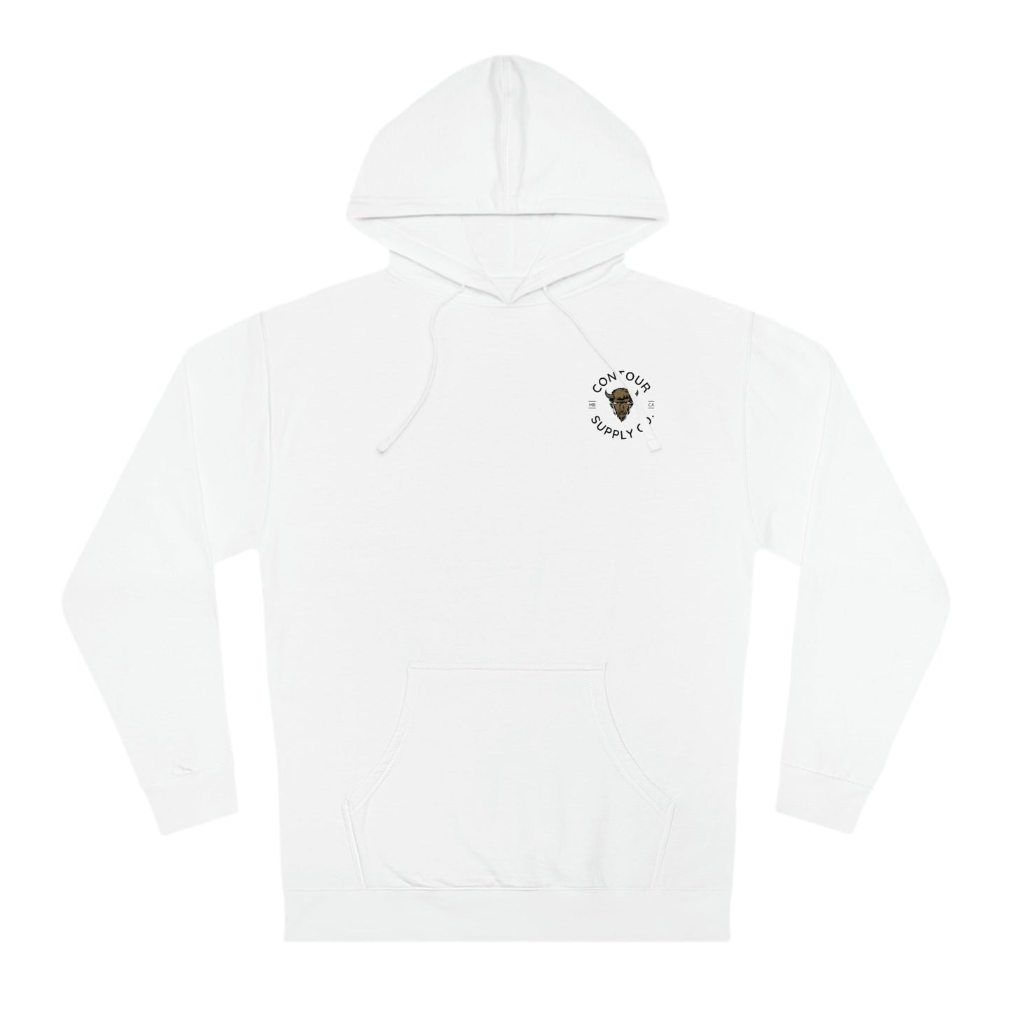 Hoodie White / XS Prairie Giants Midweight Hoodie - Left Chest