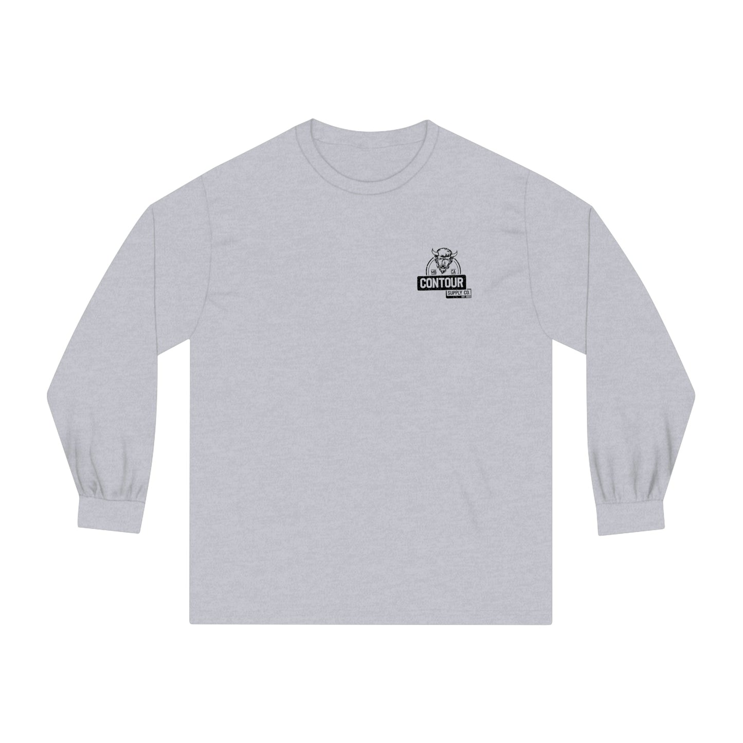 Long-sleeve Athletic Heather / XL No Bull - Long Sleeve T-Shirt