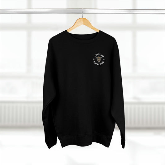 Sweatshirt Black / S Prairie Giants - Premium Crewneck Sweatshirt - Left Chest