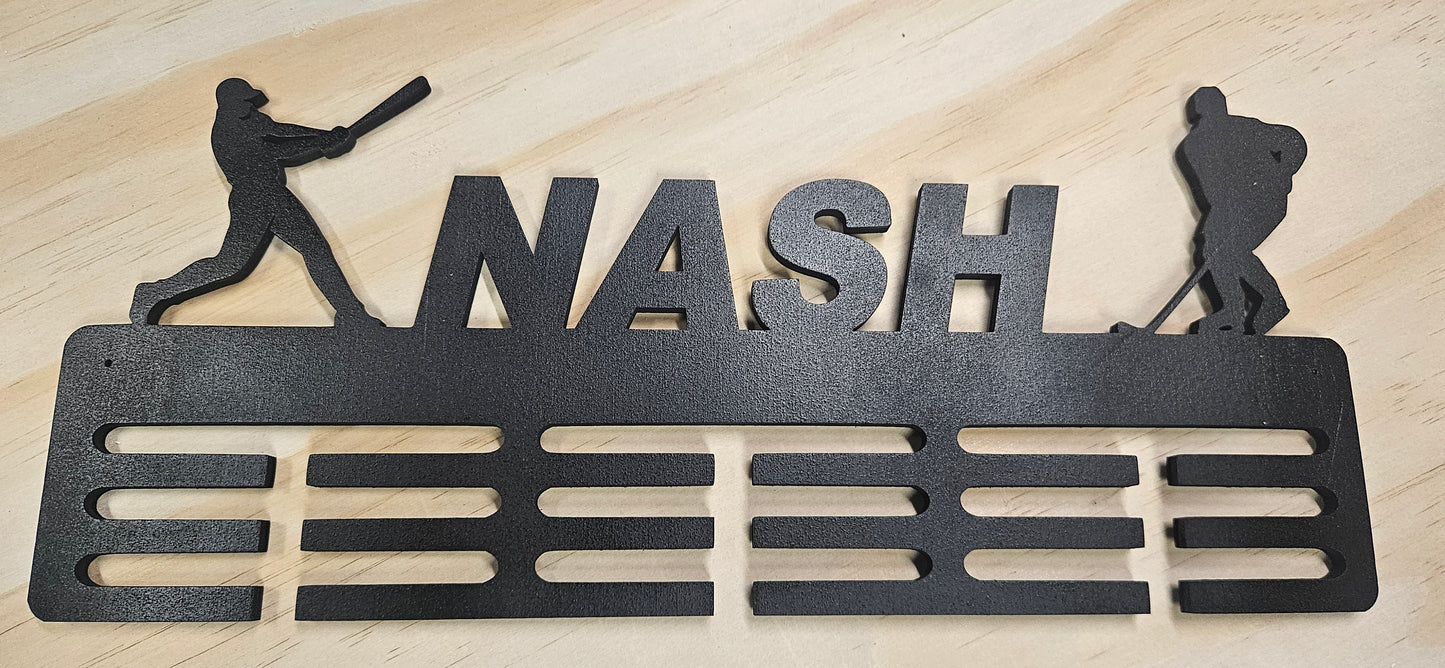 Custom Wooden Sports Medal Display Holders