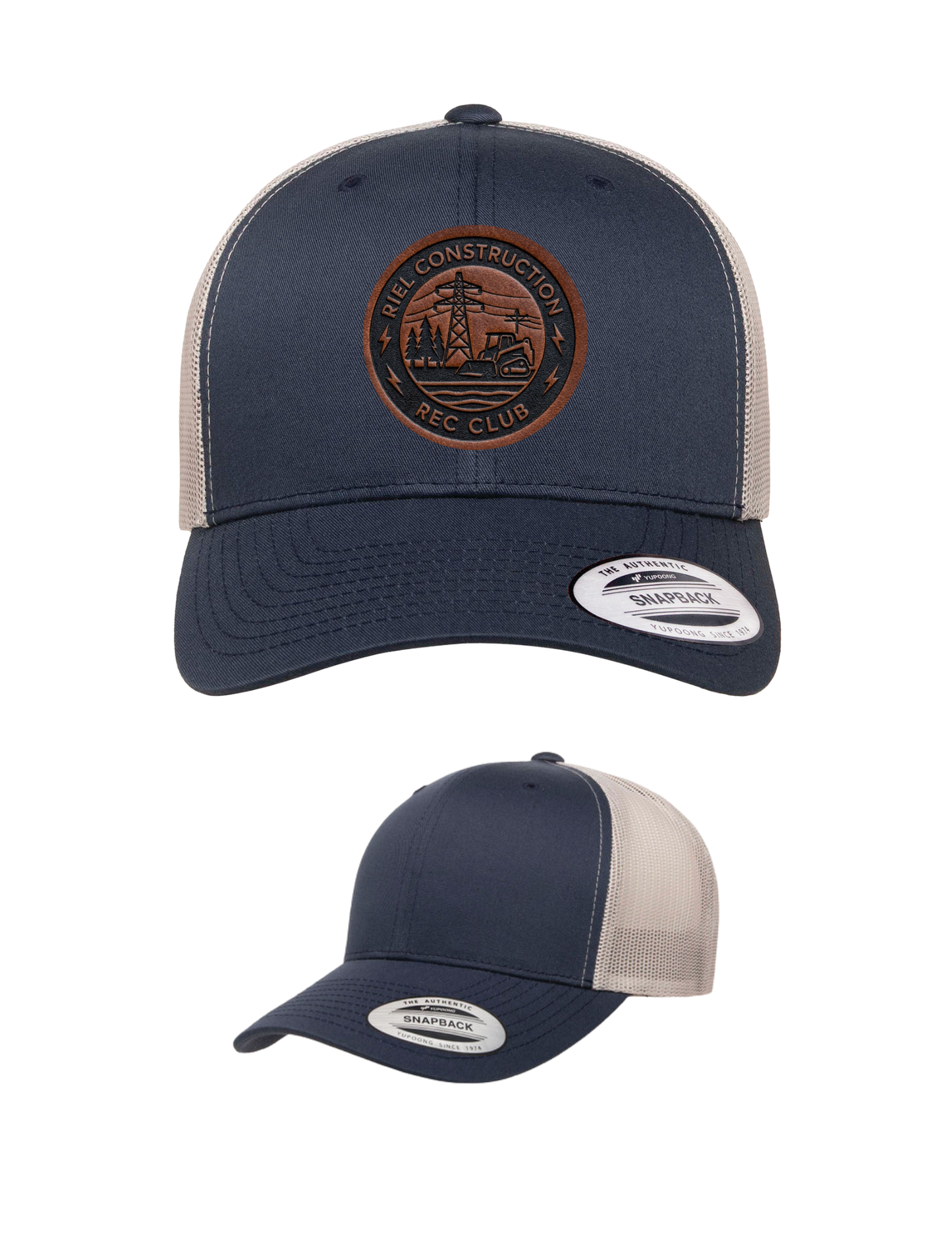 Riel Station Rec Club - Retro Trucker Snapback - Contour Supply Co. 