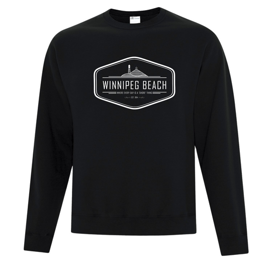 The Beacher - Fleece Crew Neck Sweater - Contour Supply Co. 