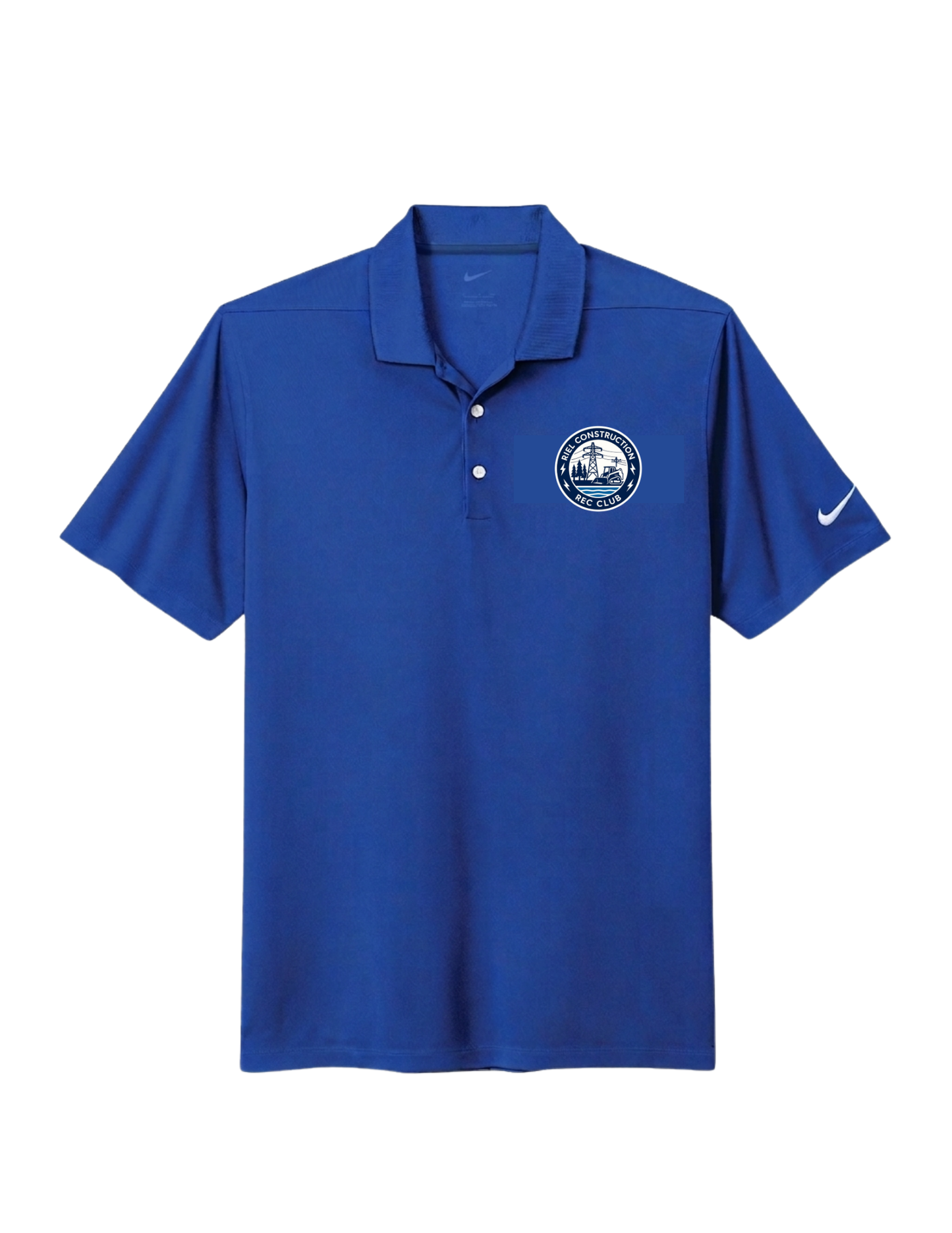 Riel Station Rec Club - Premium Nike Micro Pique 2.0 Polo Shirt - Contour Supply Co. 