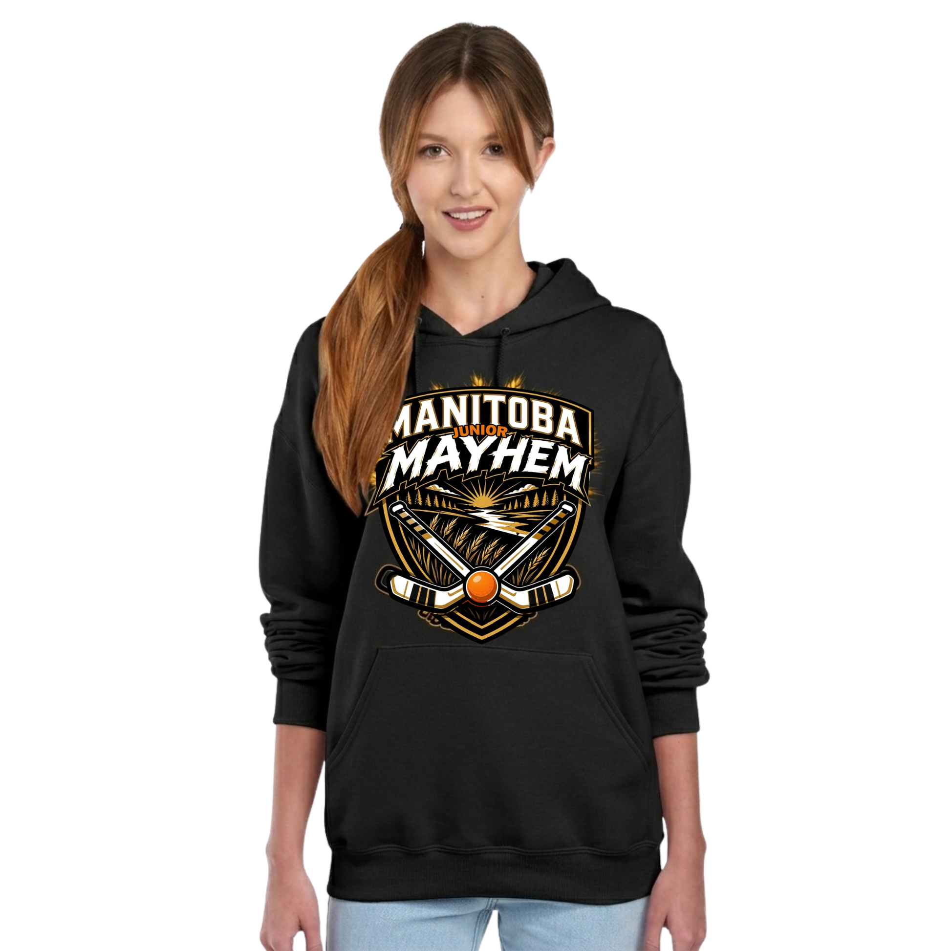 Manitoba Jr. Mayhem Signature Fleece Hoodie - Contour Supply Co. 