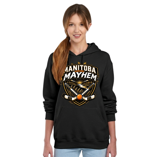 Manitoba Jr. Mayhem Signature Fleece Hoodie - Contour Supply Co. 