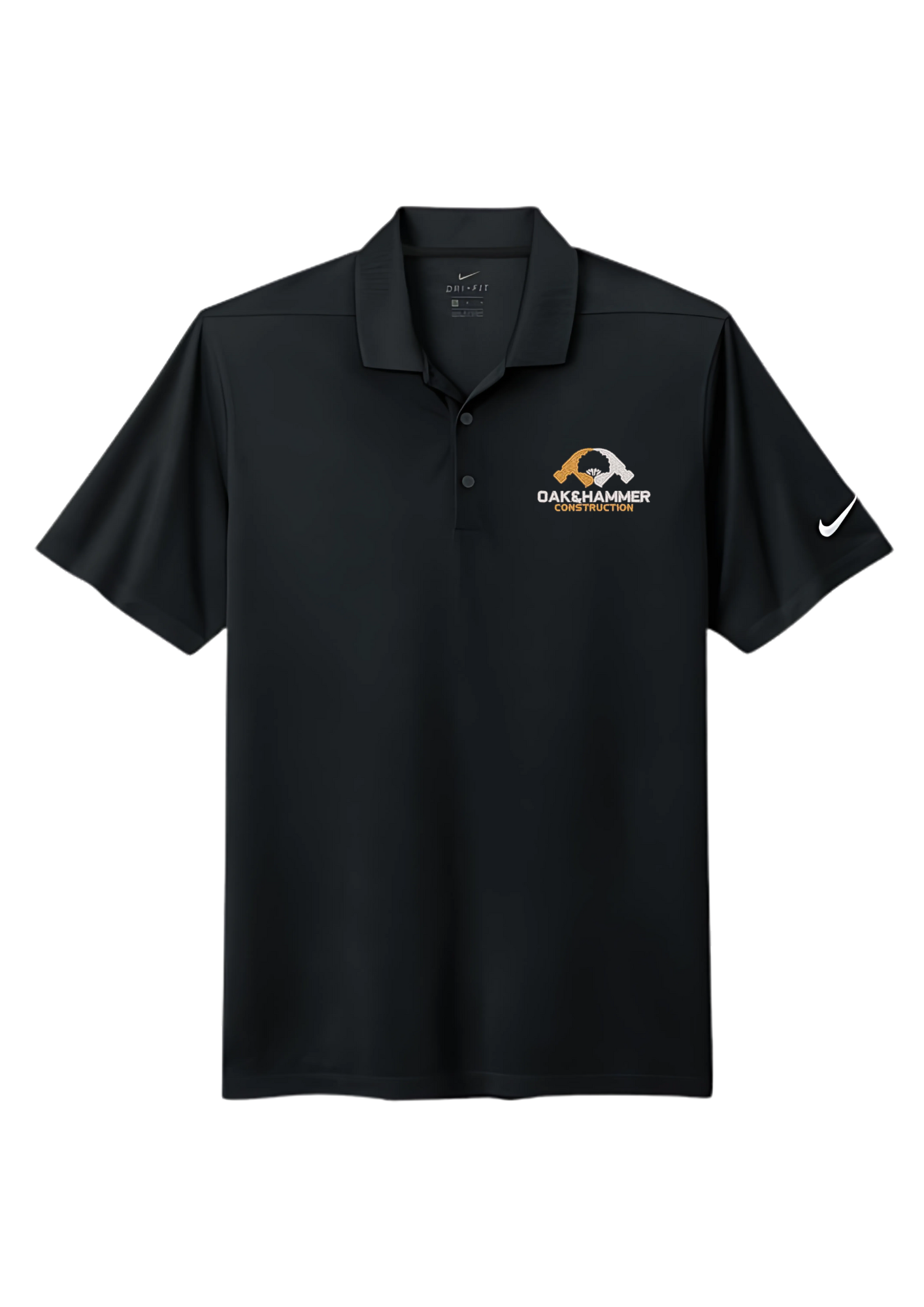Oak & Hammer - Nike Micro Pique 2.0 Polo Shirt - Contour Supply Co. 