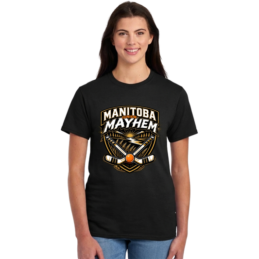 Manitoba Jr. Mayhem T-Shirt - Contour Supply Co. 