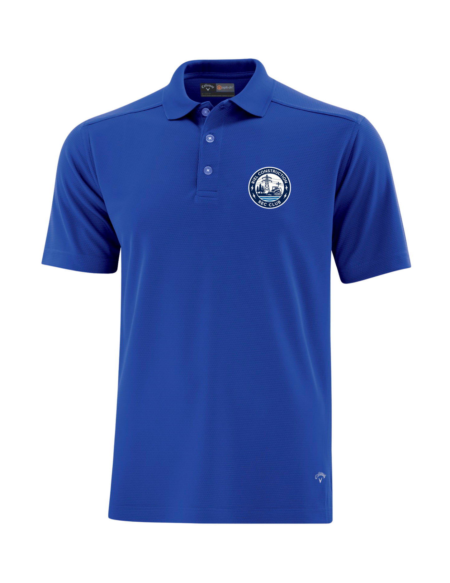 Riel Station Rec Club - CALLAWAY CORE PERFORMANCE POLO. CGM211 - Contour Supply Co. 