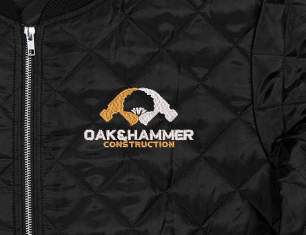 Oak & Hammer Embroidered Freezer Jacket - Contour Supply Co. 