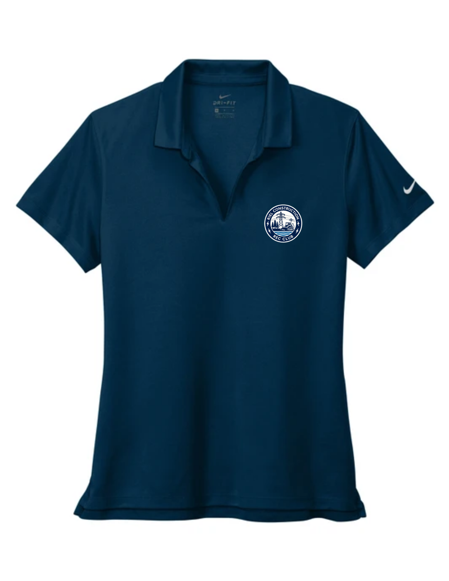 Riel Station Rec Club - Premium Nike Micro Pique 2.0 Polo Shirt - Contour Supply Co. 
