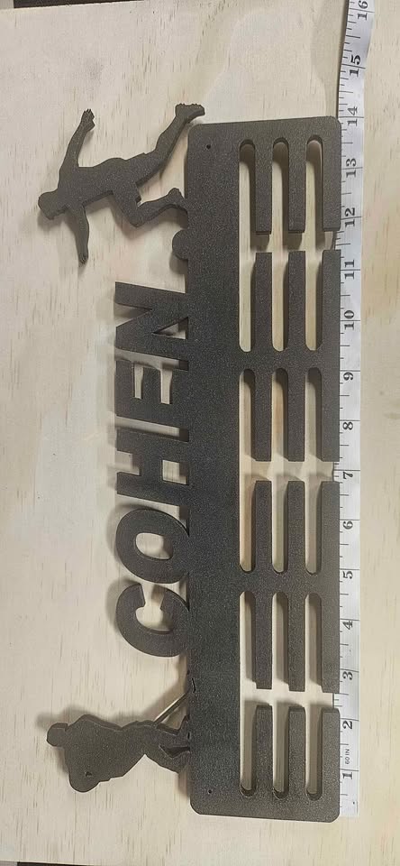 Custom Wooden Sports Medal Display Holders