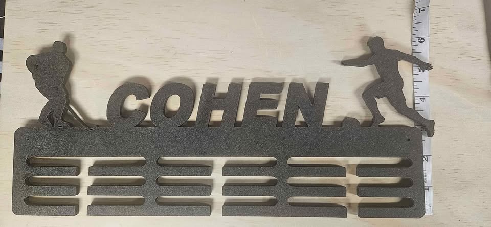 Custom Wooden Sports Medal Display Holders