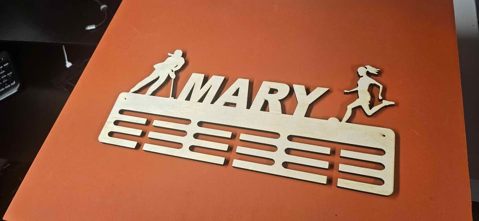 Custom Wooden Sports Medal Display Holders