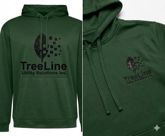 Treeline Utility Solutions - Performance Hoodie - Contour Supply Co. 