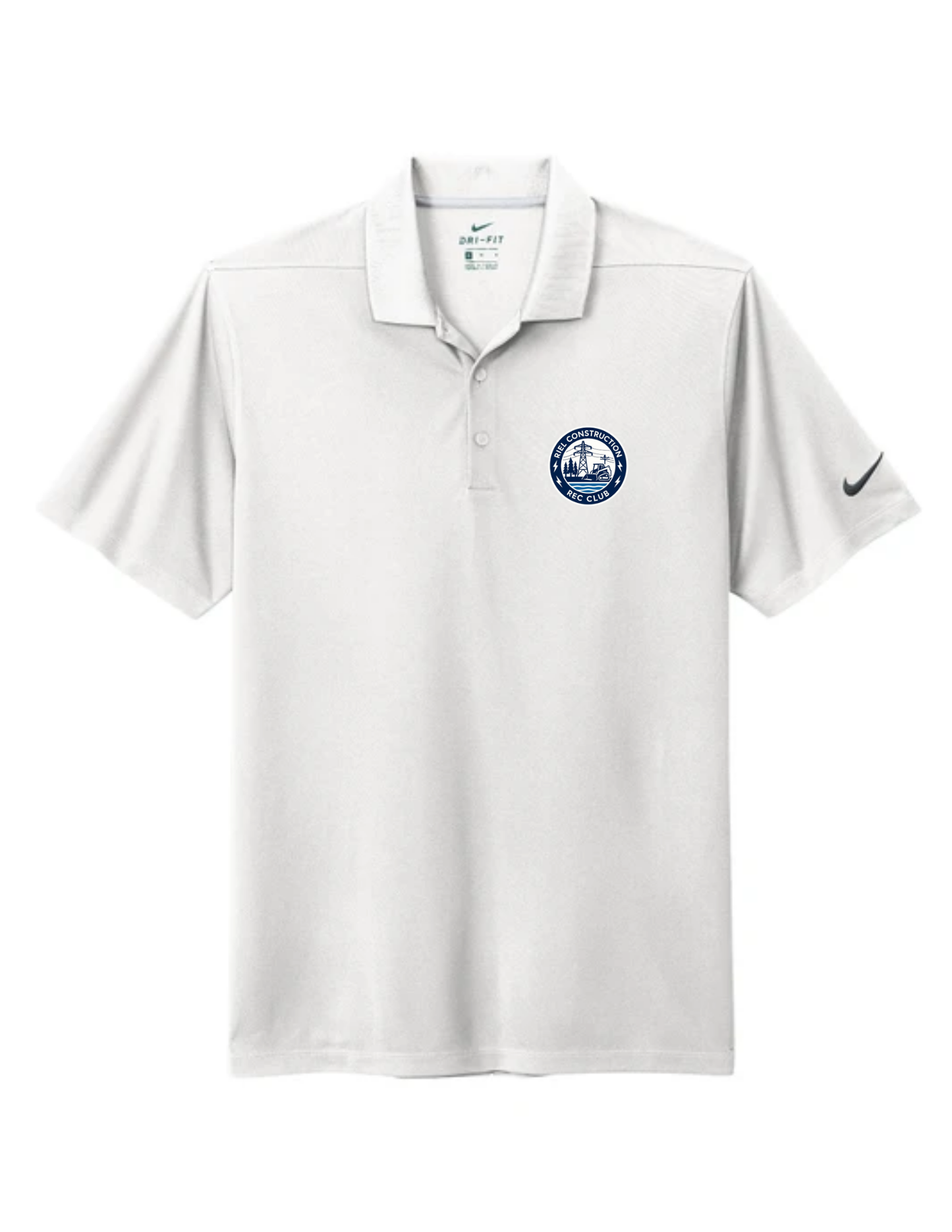 Riel Station Rec Club - Premium Nike Micro Pique 2.0 Polo Shirt - Contour Supply Co. 