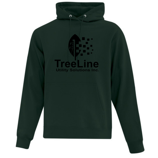 Treeline Utility Solutions - Fleece Lined Hoodie - Contour Supply Co. 