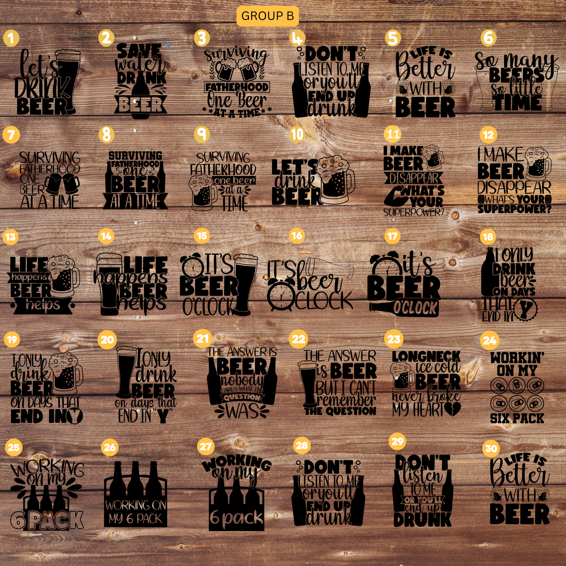 Personalized Engraved Slate Coasters – Custom Drink Coasters – Rustic Stone Coasters for Home, Bar, or Gifts - Contour Supply Co. 