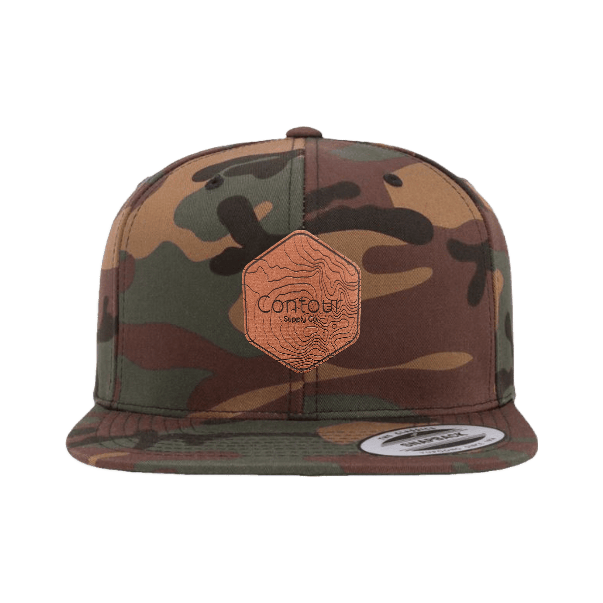 Hat Camo / The Elevation Leatherette Classic Snapback