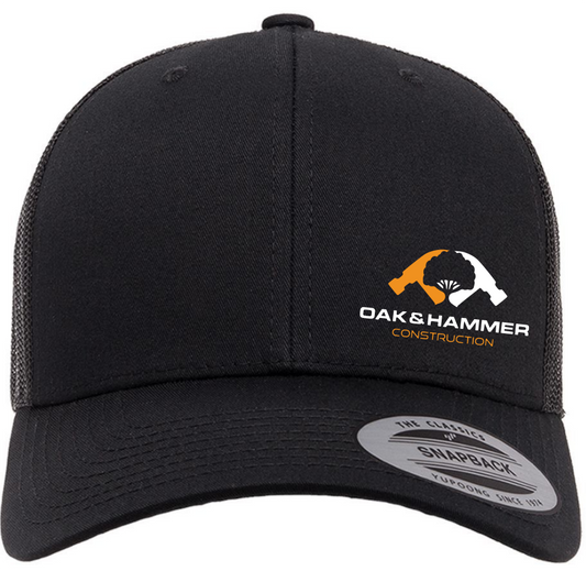 Oak & Hammer - Embroidered Trucker Snapback - Contour Supply Co. 