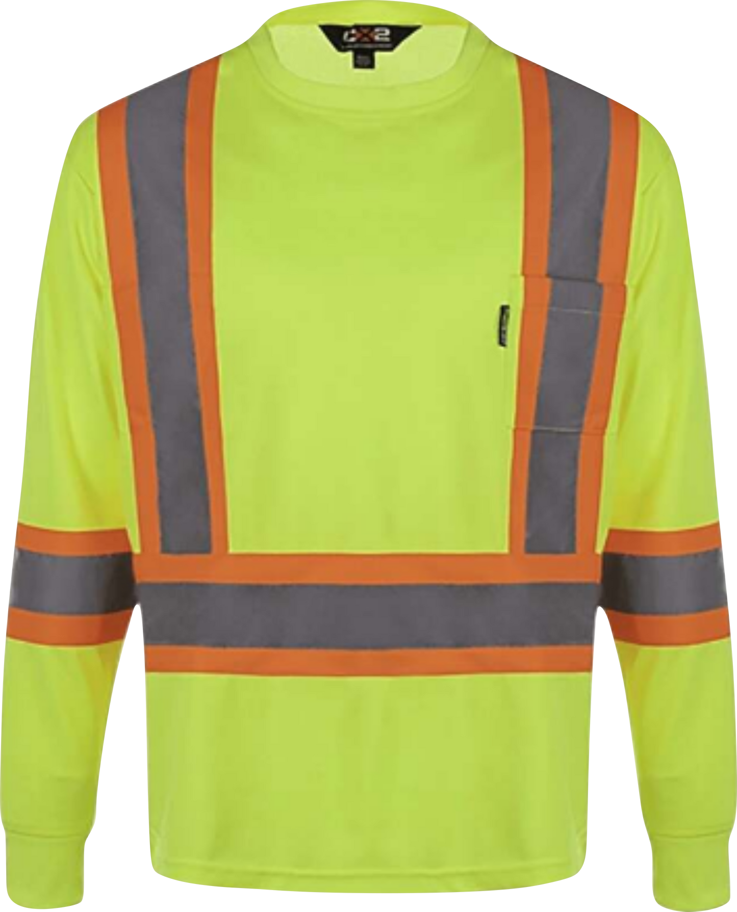 CX2 Lookout Hi-Vis Long Sleeve T-Shirt - Contour Supply Co. 