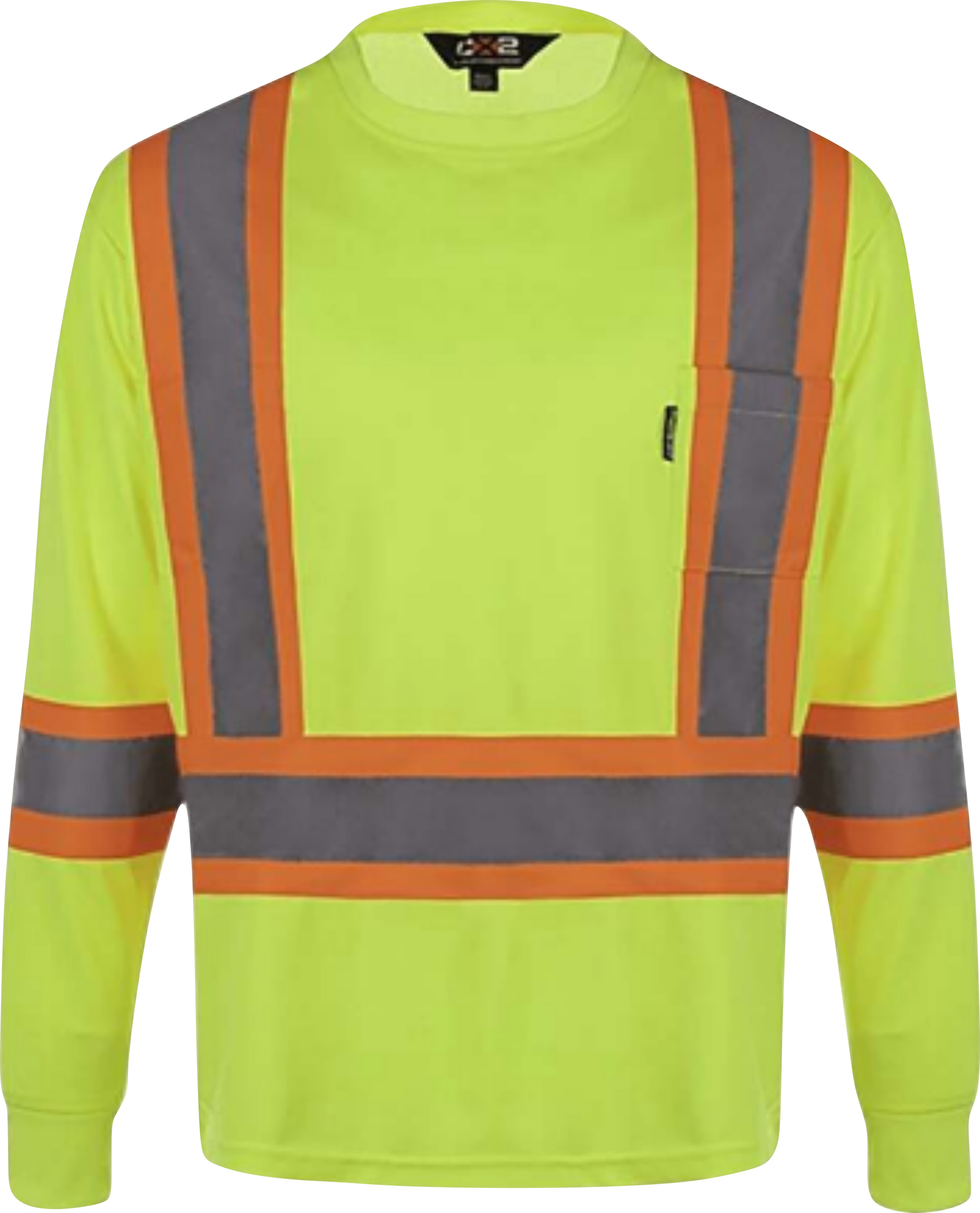 CX2 Lookout Hi-Vis Long Sleeve T-Shirt - Contour Supply Co. 