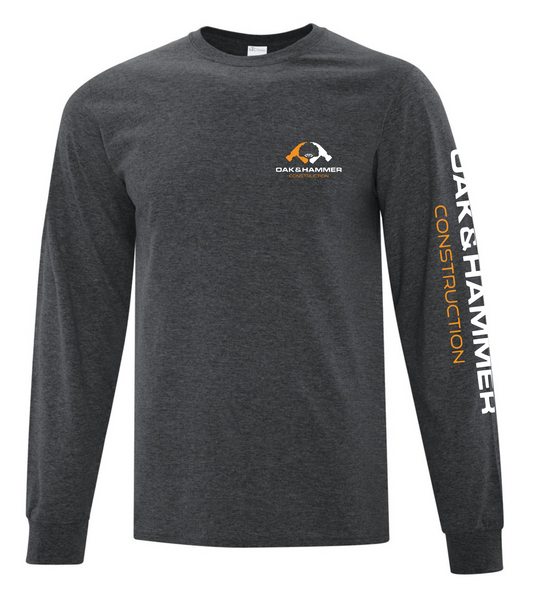 Oak & Hammer - Jersey Long Sleeve Tee - Contour Supply Co. 