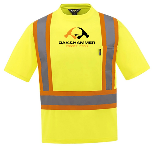 Oak & Hammer CX2 Watchman Hi-Vis T-Shirt - Contour Supply Co. 