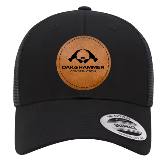 Oak & Hammer - Embroidered Trucker Snapback - Contour Supply Co. 
