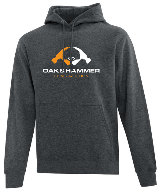Oak & Hammer - Fleece Pullover Hoodie - Contour Supply Co. 