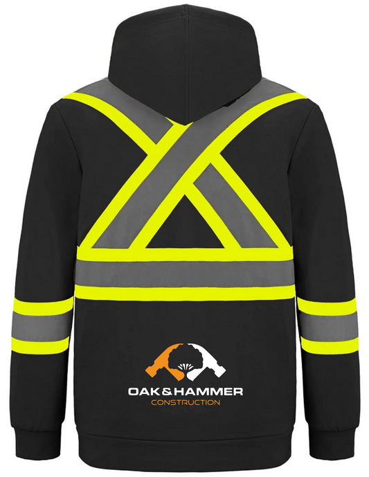 Oak & Hammer - CX2 Infinity Polyester Full Zip Hoodie - Contour Supply Co. 