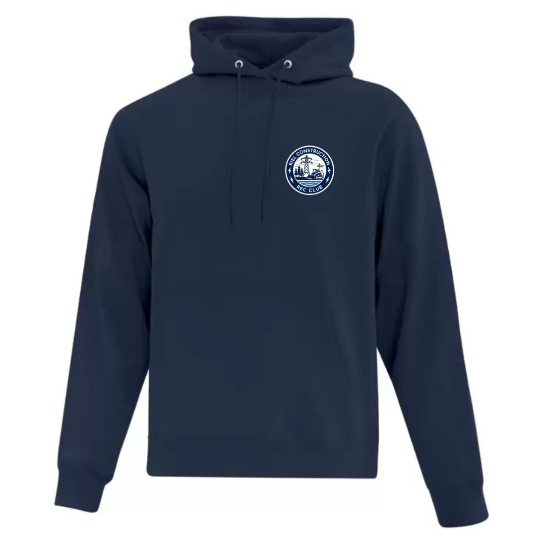 Riel Construction Rec Club - Fleece Lined Hoodie - Contour Supply Co. 
