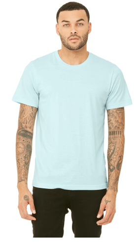 T-Shirt S / Heather Ice Blue / Left Chest Prairie Giants - Create Your Own - Jersey T-Shirt