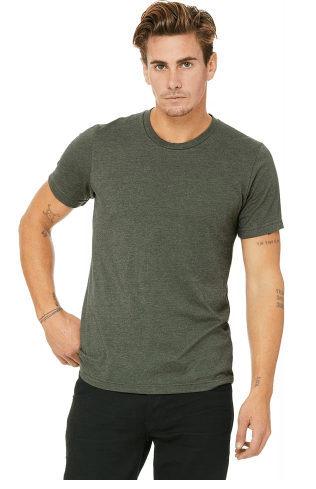 T-Shirt S / Heather Military Green / Left Chest Prairie Giants - Create Your Own - Jersey T-Shirt