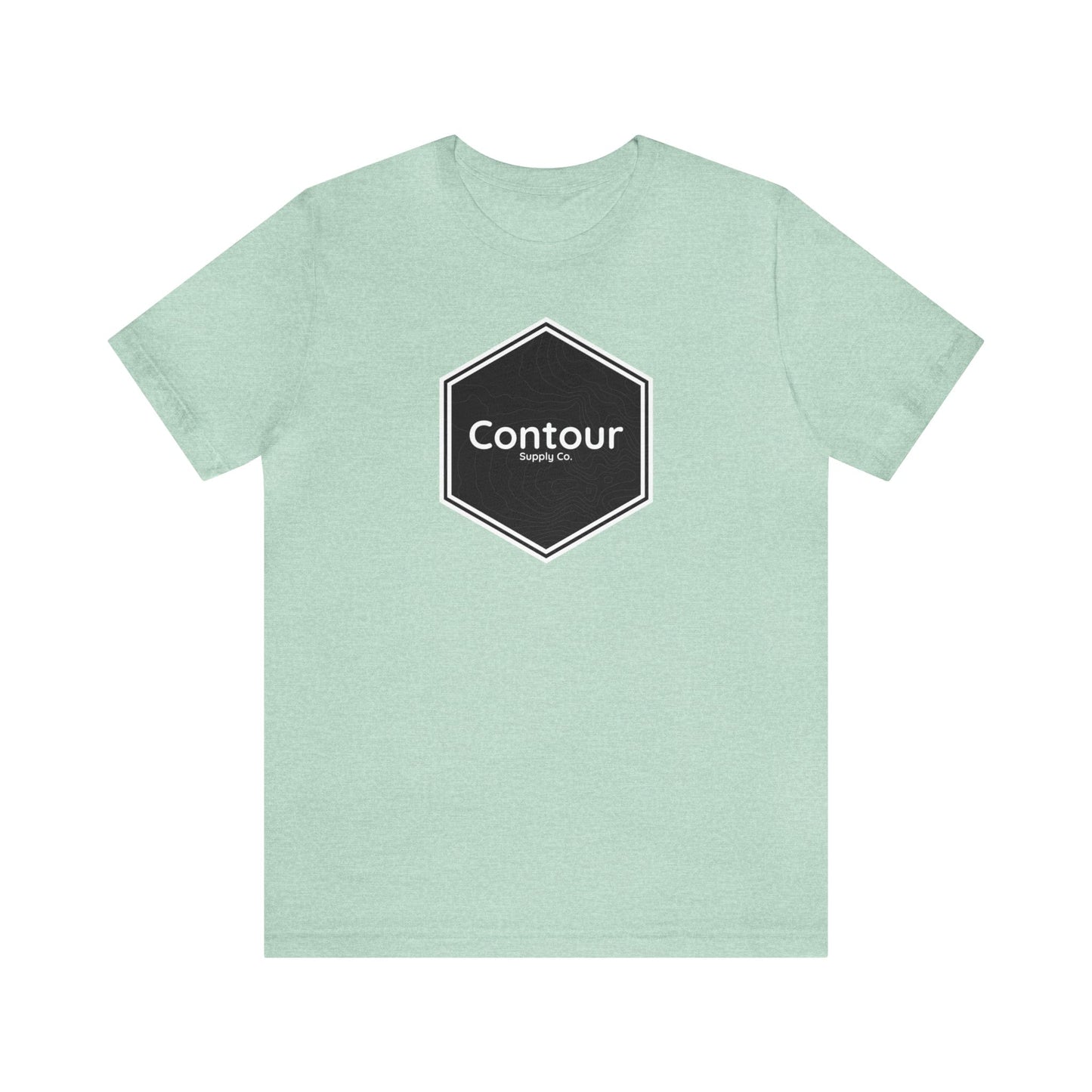 T-Shirt S / Heather Prism Mint / Crest The Elevation - Create Your Own - Jersey T-Shirt