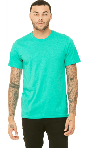 T-Shirt S / Heather Sea Green / Left Chest Prairie Giants - Create Your Own - Jersey T-Shirt