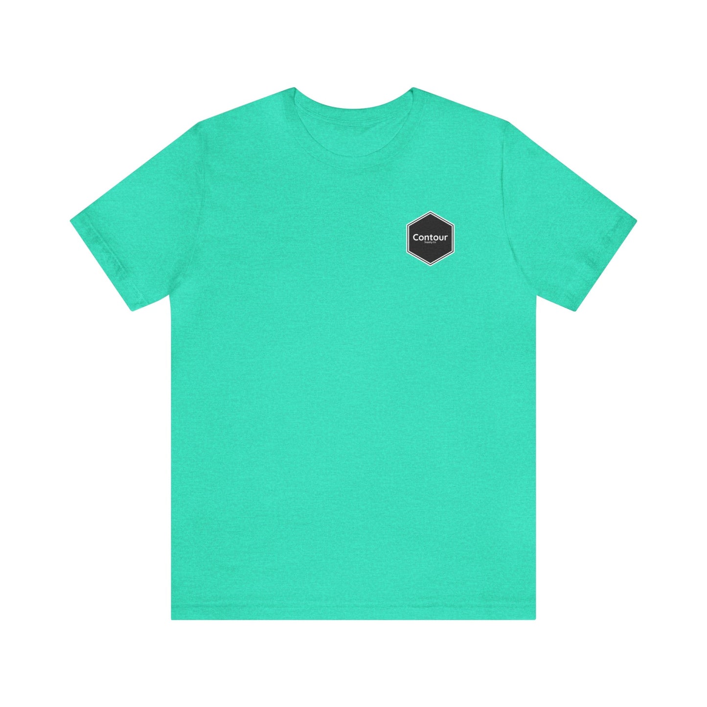 T-Shirt S / Heather Sea Green / Left Chest The Elevation - Create Your Own - Jersey T-Shirt