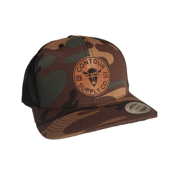 Hat Camo/Black Retro Trucker Snapback