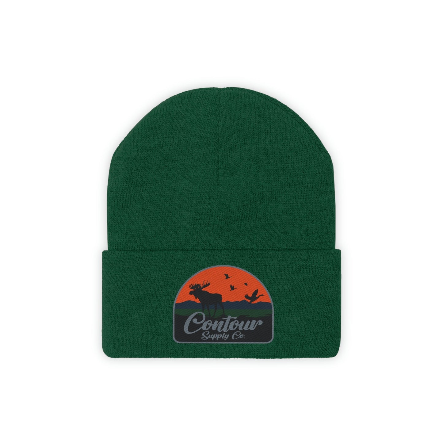 Hats Hunter Green / One size Back Country - Knit Beanie