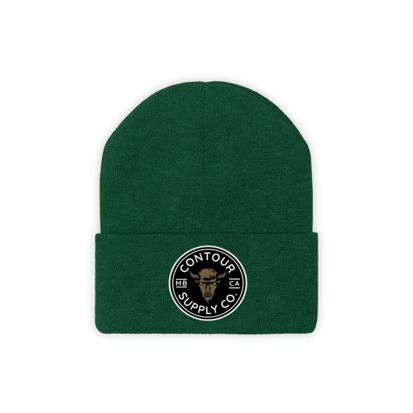 Hats Hunter Green / One size Prairie Giants - Knit Beanie