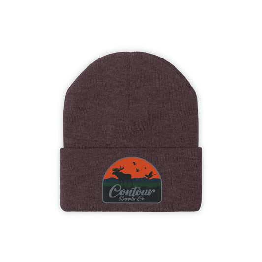 Hats Maroon / One size Back Country - Knit Beanie