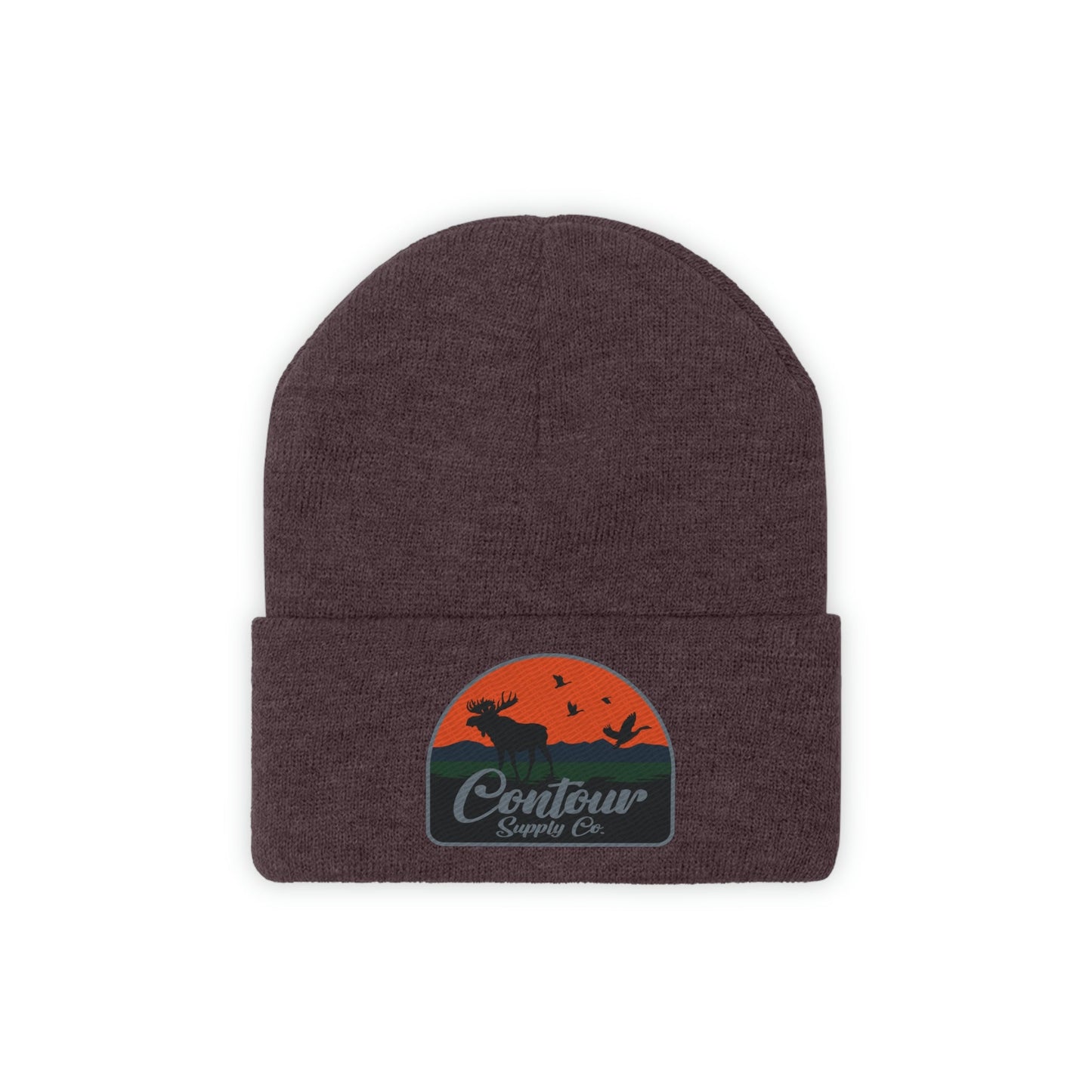 Hats Maroon / One size Back Country - Knit Beanie