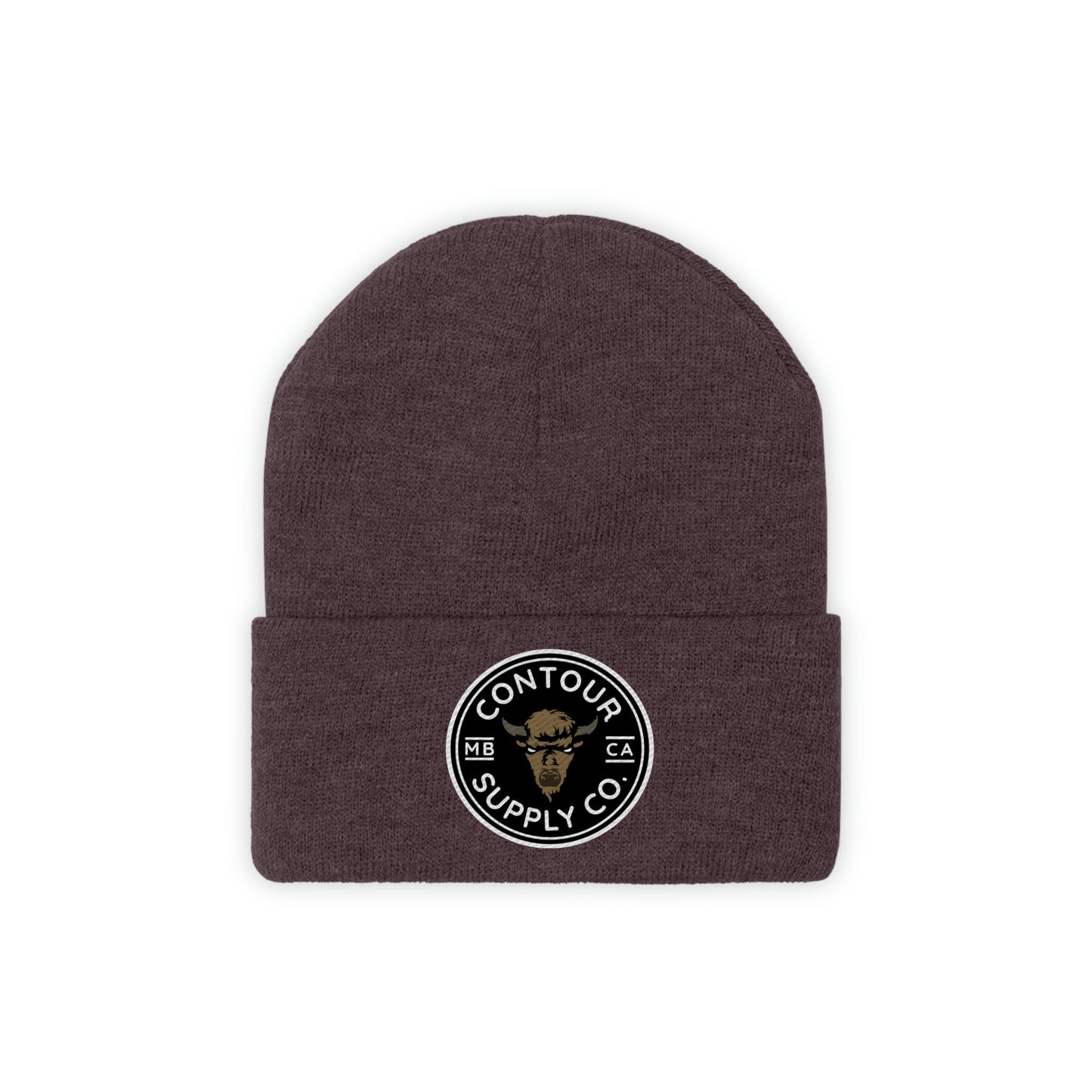 Hats Maroon / One size Prairie Giants - Knit Beanie