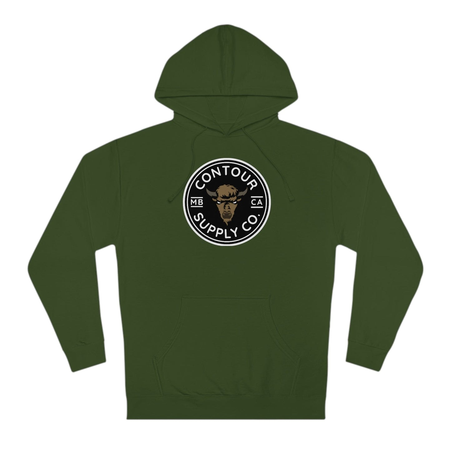 Hoodie Army / XS Prairie Giants Hoodie - Crest - B&W w/ Color