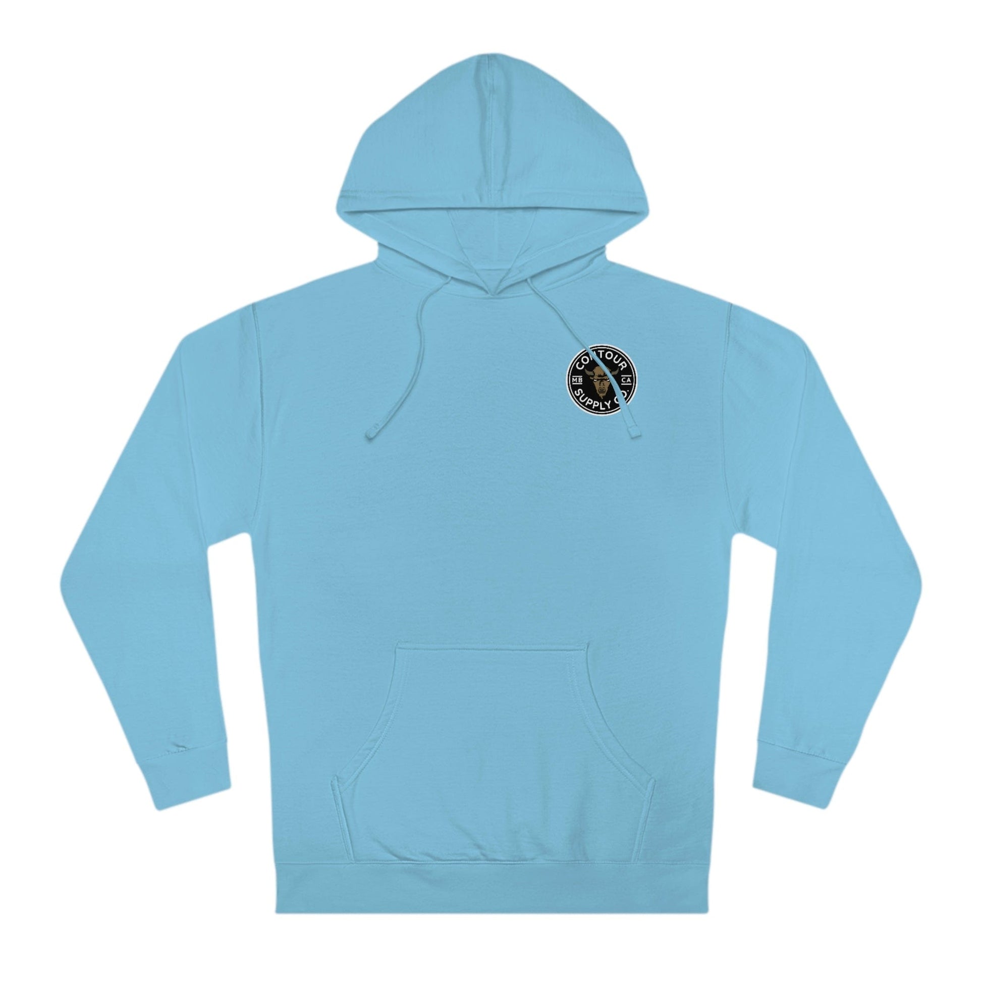 Hoodie Blue Aqua / XS Prairie Giants Hoodie - Embroidered Patch