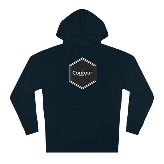 Hoodie Classic Navy / L The Elevation Crest - Independent Midweight Hoodie - Black & White Logo