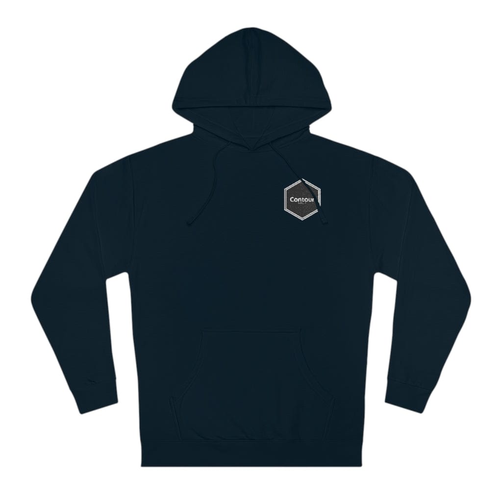 Hoodie Classic Navy / L The Elevation Patch - Independent Midweight Hoodie - Black & White Logo