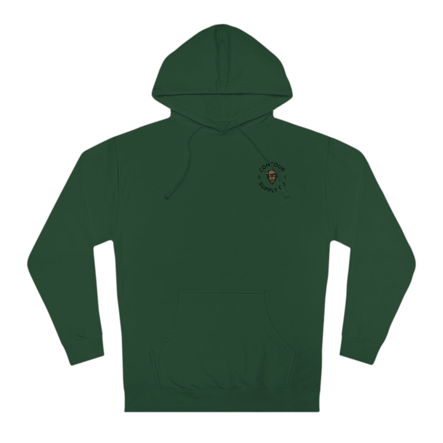 Hoodie Forest Green / XS Prairie Giants Midweight Hoodie - Left Chest