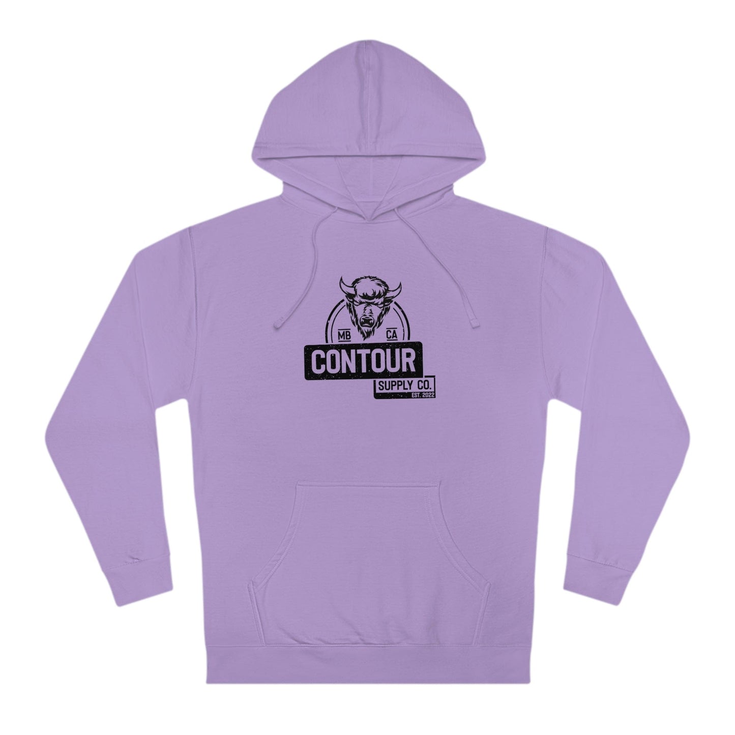 Hoodie Lavender / XS No Bull - Midweight Hoodie - Crest